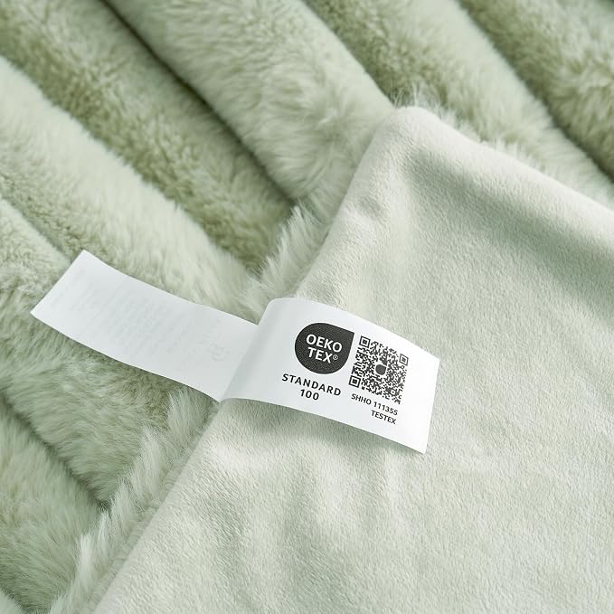 Cozy Bliss Faux Fur Throw Blanket - Image 8