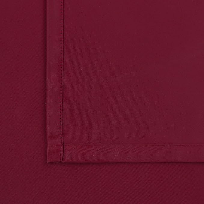 BGment Burgundy Blackout Curtains 84 Inches Long - Image 7