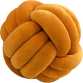 Knot Ball Pillows, Round Throw Pillow Cushion Home Decoration Soft Plush Pillow by KEBAIHUA