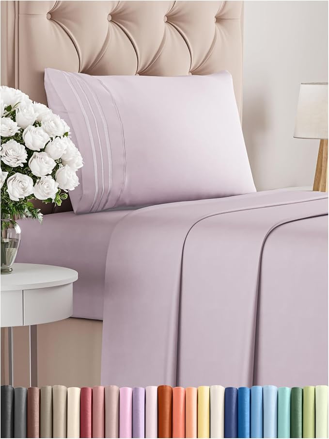 Twin XL Size 3 Piece Sheet Set by CGKUnlimited