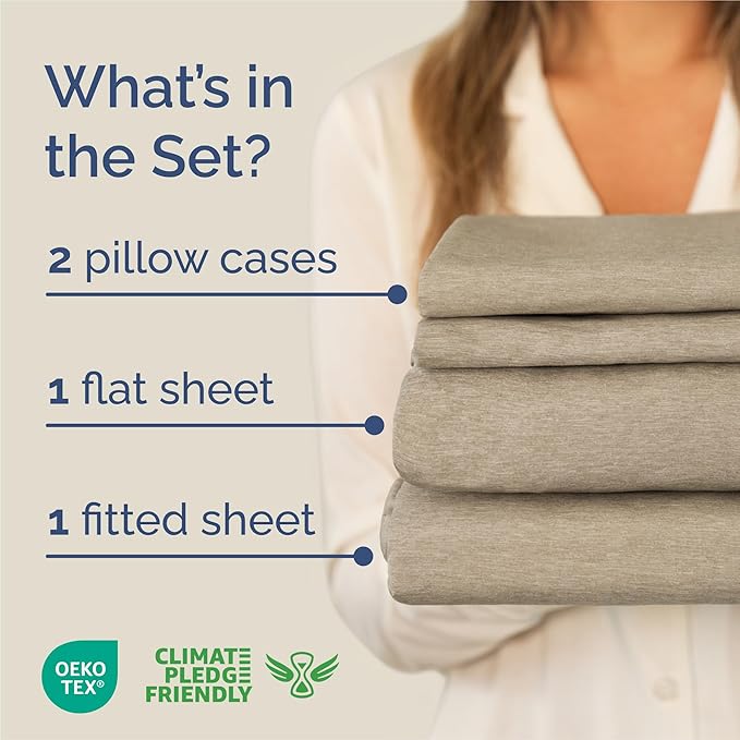 King Size 4 Piece Sheet Set - Image 2