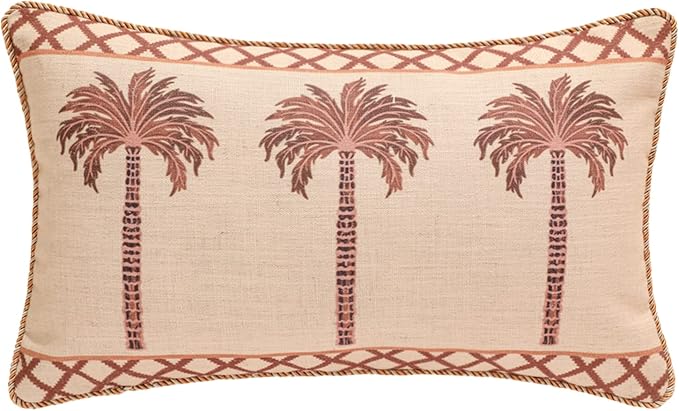 patdrea Floral Linen Decorative Throw Pillow Covers Set Soft Durable Cushion by Welcometopatdrea
