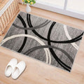 Rugshop Wavy Circles Design Accent Rug, Carpet by Rugshop