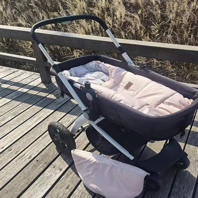 Length Ajustable Waterproof Stroller Winter Cover - Image 7