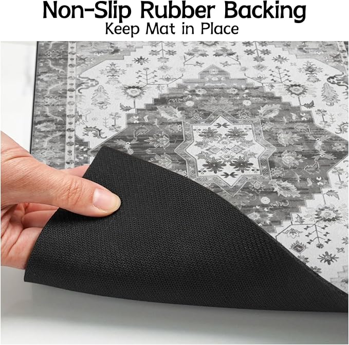 Pet Food Mats for Floor, Absorbent Dog Mat for Food and Water Dispenser Mat - Image 5