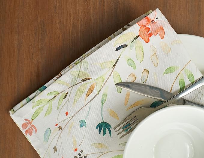 Maison d' Hermine Cloth Napkins Set of 4 100% Cotton Everyday Reusable Square - Image 7