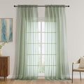 OVZME Sage Green Bedroom Curtains 96 Length by OVZME