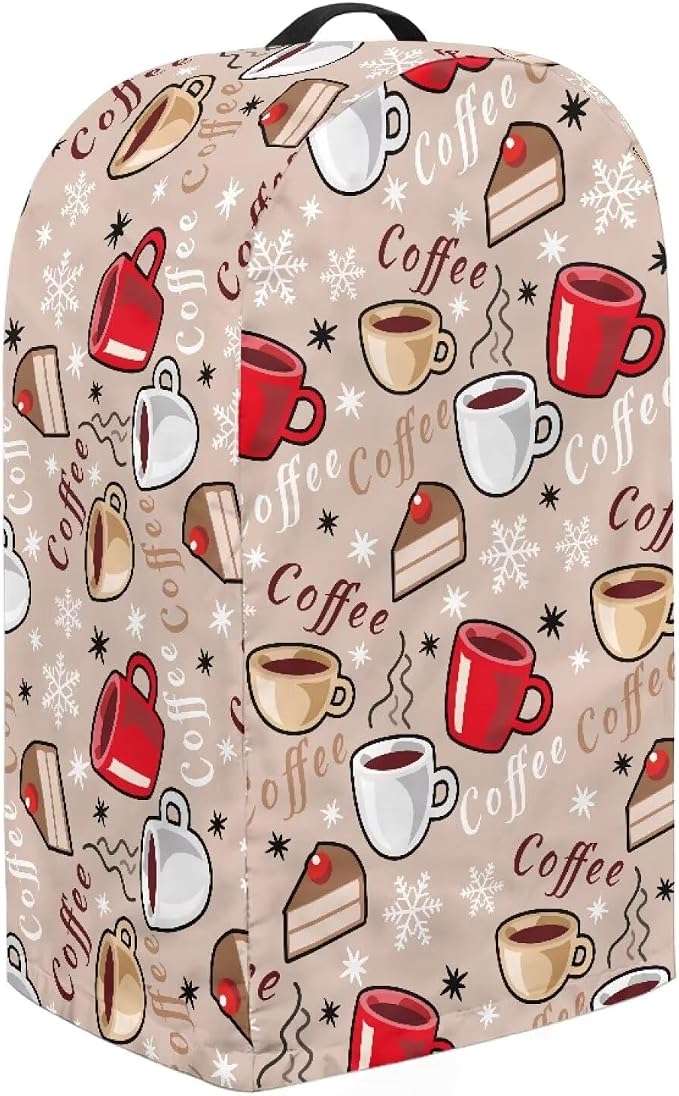 Coffee Pattern Blender Dust Cover - Image 4