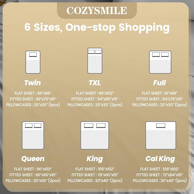 Cal King Size Sheet Set - Image 9