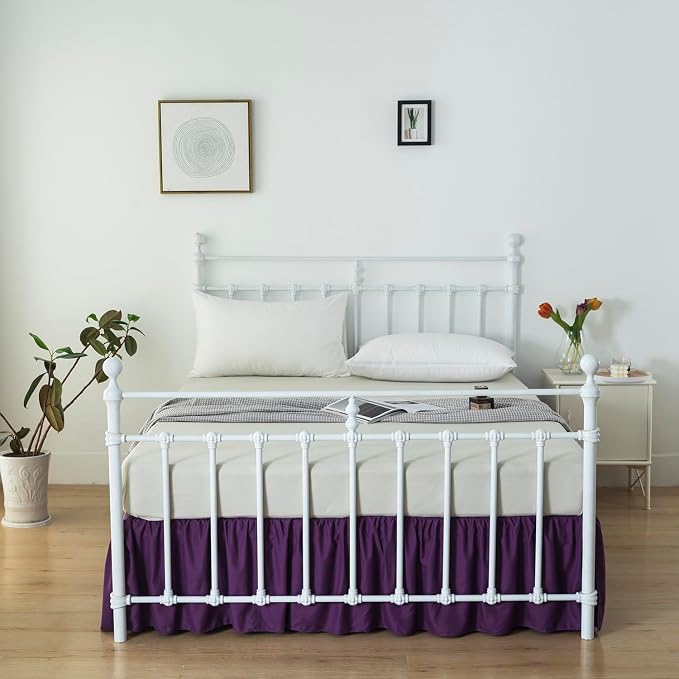 Bed Skirt Full Size Ruffled Bed Skirts - Image 5