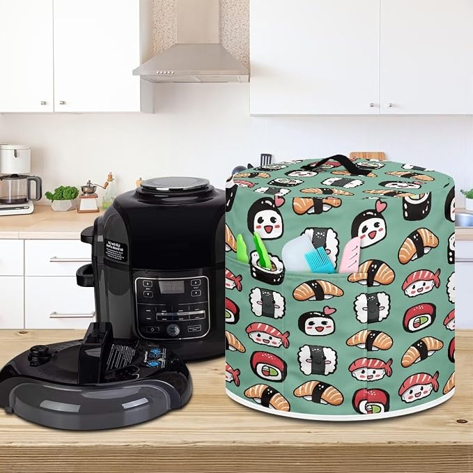 3 Quart Pressure Cooker Small Appliance Covers, Washable Dust Cover - Image 3
