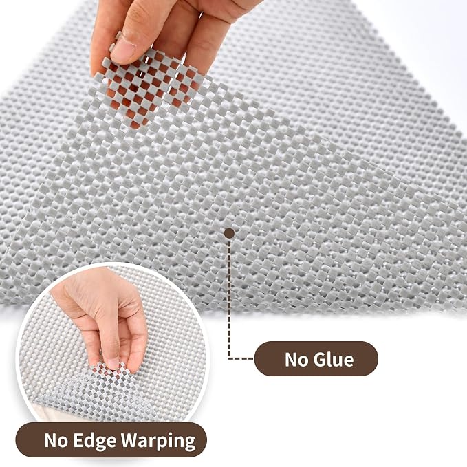 Drawer and Shelf Liner for Kitchen Cabinet: 12 in X 10 Ft Non Slip Waterproof - Image 7