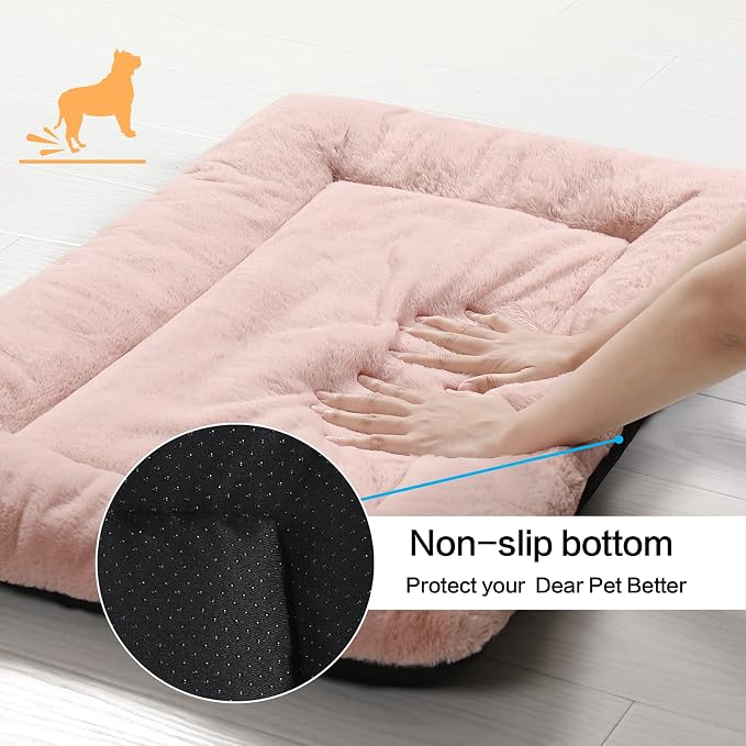 Dog Beds Crate Pad for Extra Large Dogs Ultra Soft Dog Crate Bed Washable & - Image 6