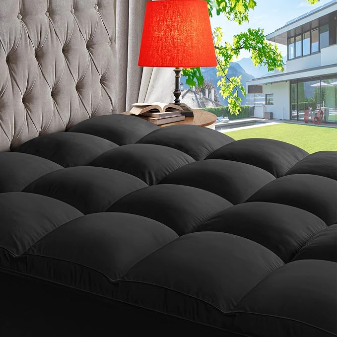 ABENE Mattress Topper Twin for Back Pain Relief, Extra Thick Mattress Pad by ABENE