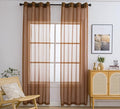 PI Sheer Curtains 95 Inches Length by PI