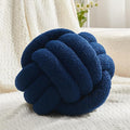 Petrella Knot Pillow Ball Round Throw Pillows Home Decor Cushion Decorative by Petrellatoy