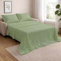 NON Sticky cotton Full Size Sleeper Sofa Sheets, 4 Piece Egyptian Cotton Bed by Non-StickyCotton