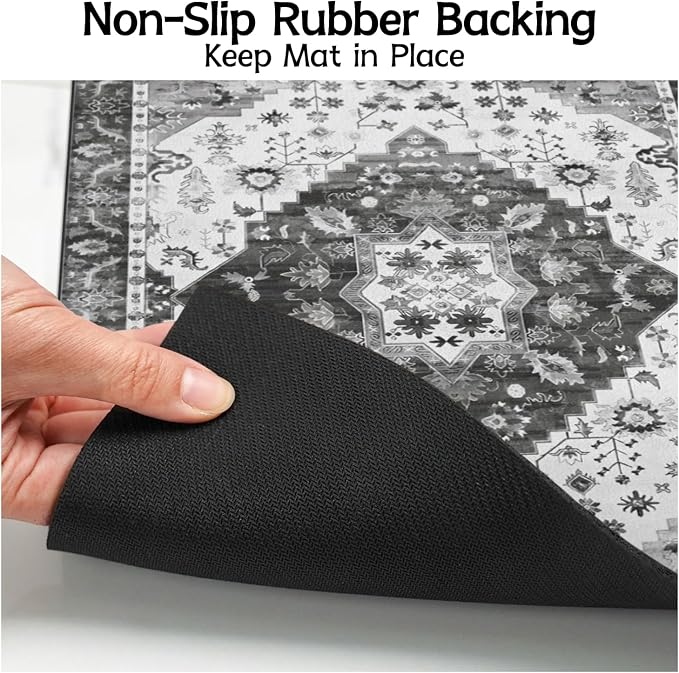 Pet Food Mats for Floor, Absorbent Dog Mat for Food and Water Dispenser Mat - Image 5