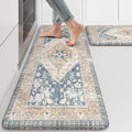 KIMODE Kitchen Rugs and Mats 2PCS Cushioned Anti Fatigue Kitchen Mat Non-Skid by KIMODE