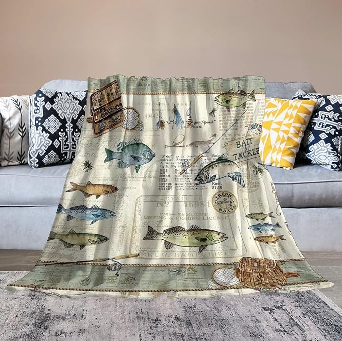 Fishing Blanket Gifts for Men and Kids - Image 7