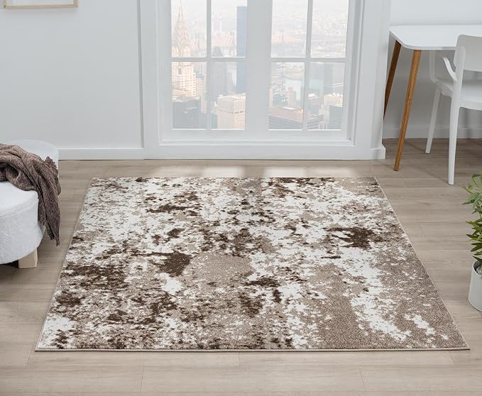Keen Home Design Area Rugs - 8ft Round Non-Shedding by KeenHomeDesign