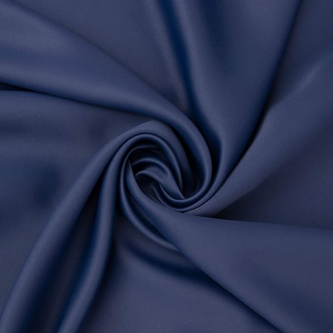BGment Navy Blue Cafe Curtains 30 Inch Length - Image 7