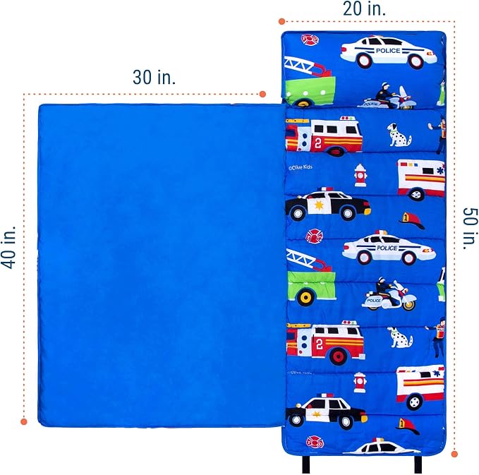 Wildkin Kids Microfiber Nap Mat – Soft Sleep Mat - Image 5