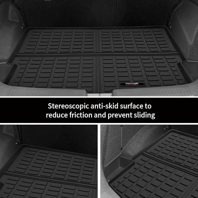 Custom for 2021-2025 2026 Nissan Rogue Cargo Mats Trunk Liner All Weather TPE - Image 2