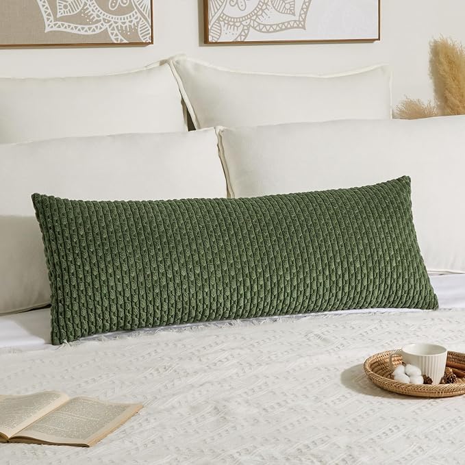 Kevin Textile 20x54 Inch Long Body Lumbar 1 Pack Boho Decorative Throw Pillow - Image 5