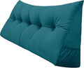 Triangular Reading Bed Rest Pillow Large Bolster Cushion Headboard Backrest by PEACHWELL