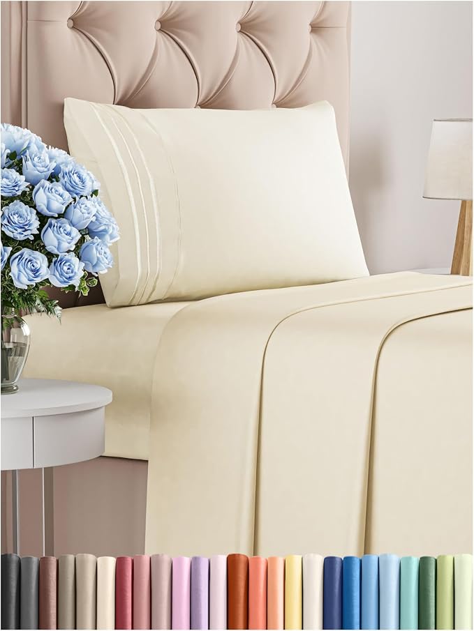 Twin Size 3 Piece Sheet Set by CGKUnlimited