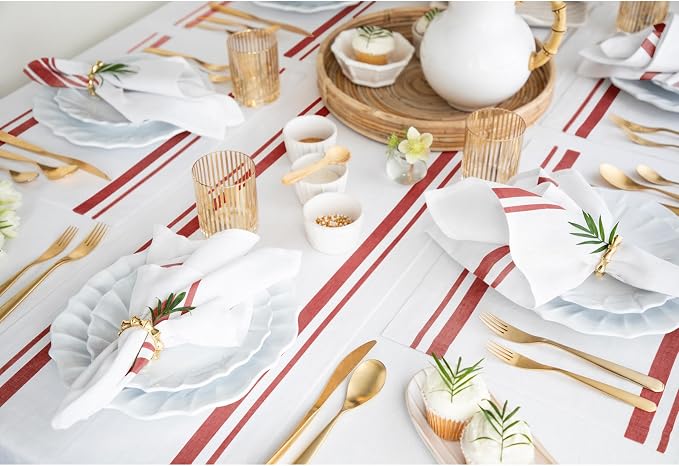 Solino Home Linen Table Runner 72 Inches Long - Image 9
