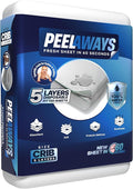 PEELAWAYS Crib-A-Peel Disposable Waterproof Crib Sheets by PEELAWAYS