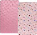 Dot Bassinet Sheet Set 2 Pack Stretch Fitted Bedside Sleeper Bassinet Sheets by Bilokonda