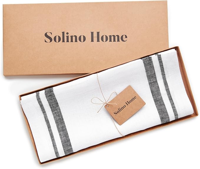 Solino Home Linen Table Runner 72 Inches Long - Image 5
