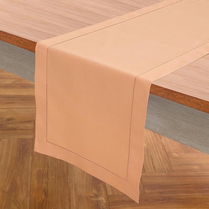 Solino Home Cotton Linen Table Runner 108 Inches Long - Image 2