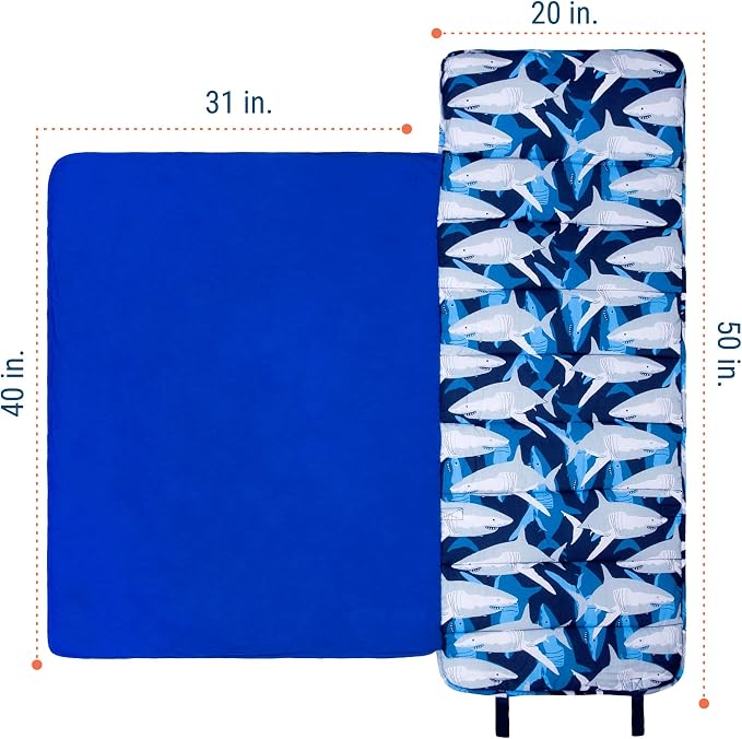 Wildkin Kids Original Nap Mat – Cozy Kids Sleep Mat - Image 5