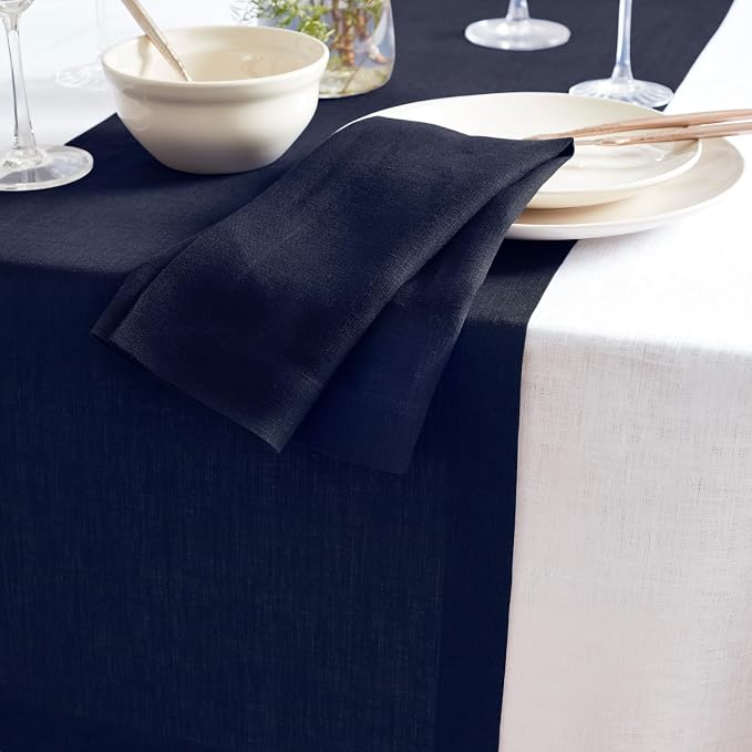 Solino Home Linen Table Runner 90 Inches Long - Image 9