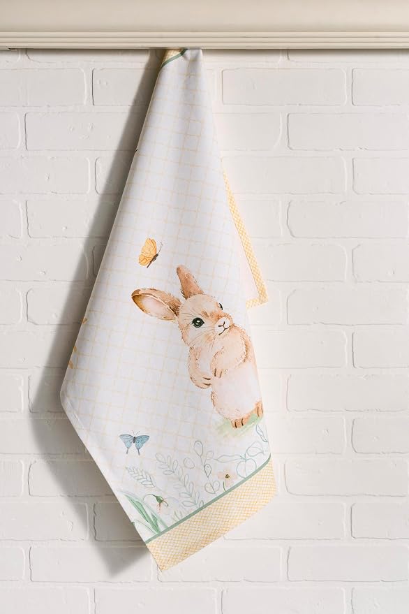 Maison d' Hermine Kitchen Towels Set of 3 100% Cotton 27.50" x 20" Reusable - Image 7