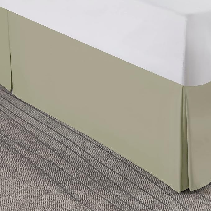 Nestl Green Bed Skirt Cal King Size - Image 8