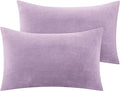 BEDELITE Flannel King Size Pillow Cases Set of 2, Super Soft Fleece Pillowcases by BEDELITE