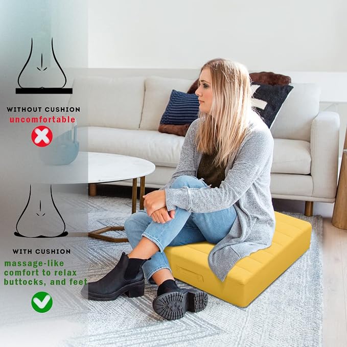 MeMoreCool Square Floor Pillow Seating - Image 3