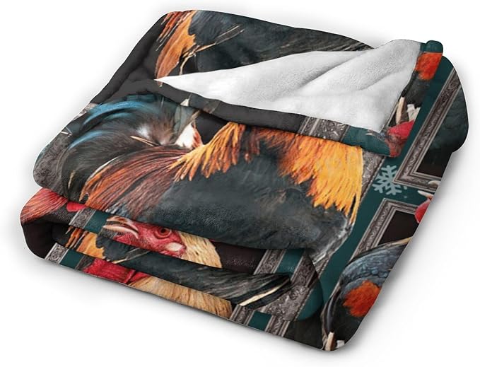 Rooster Throw Blanket - Image 4