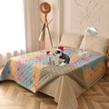 100% Waterproof Dog Bed Cover 86x82 inch Reversible Changing Pad Reusable by Topthumbs