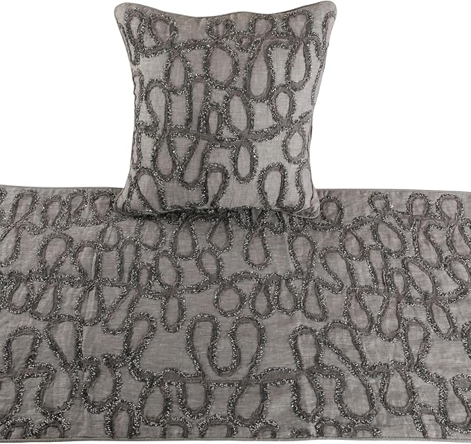 The HomeCentric King Queen Twin Bed Runner Without Pillow Cover, King Size - Image 2