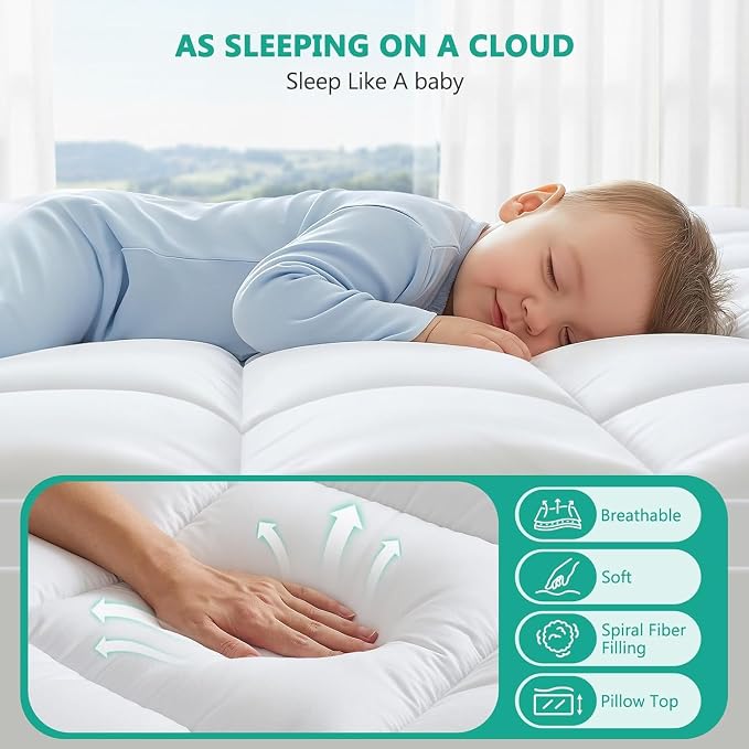 California King Mattress Topper - Image 4