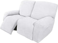 Easy-Going 6 Pieces Recliner Loveseat Stretch Sofa Slipcover Sofa Cover by Easy-Going