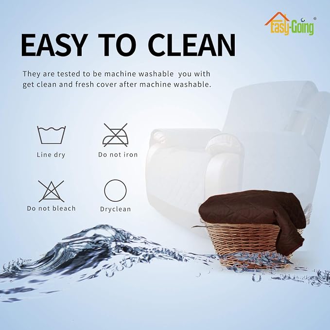 Easy-Going Chair Sofa Slipcover Reversible Sofa Cover Water Resistant Couch - Image 6