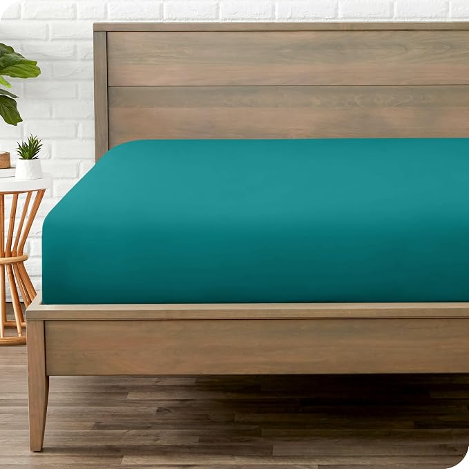 Bare Home Fitted Bottom Sheet Full Size by BareHome