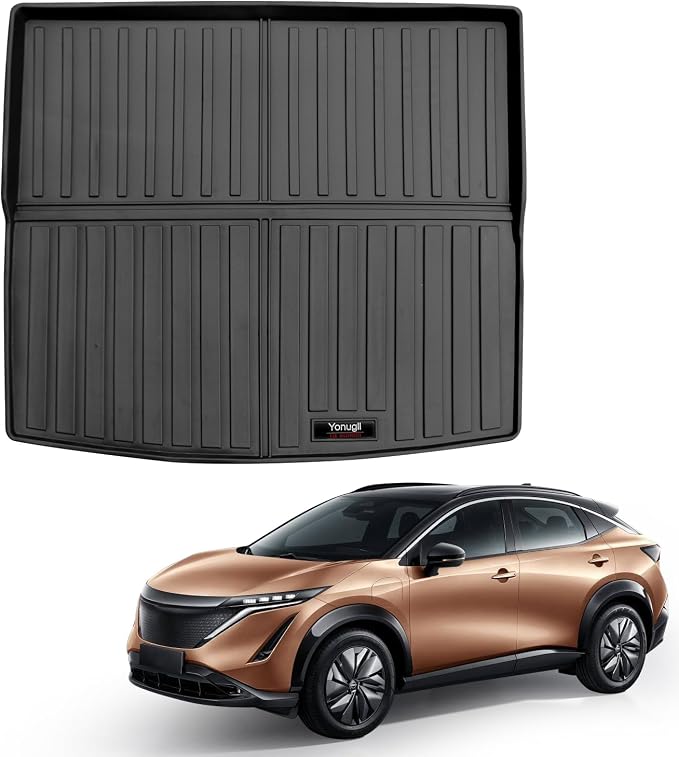 Custom for 2023 2024 2025 2026 Nissan Ariya Cargo Mats Trunk Liner All Weather by Yonugli